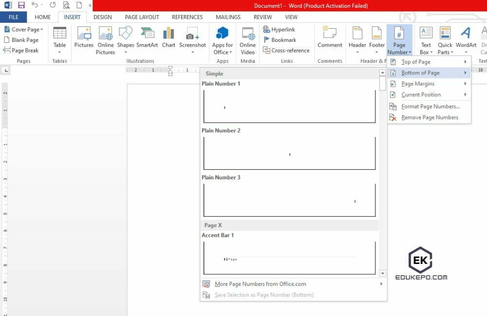 Cara membuat halaman di Word