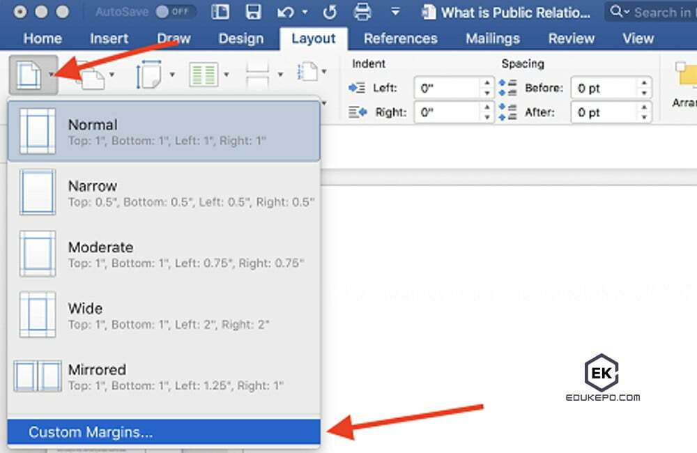 Cara membuat halaman berbeda di Word