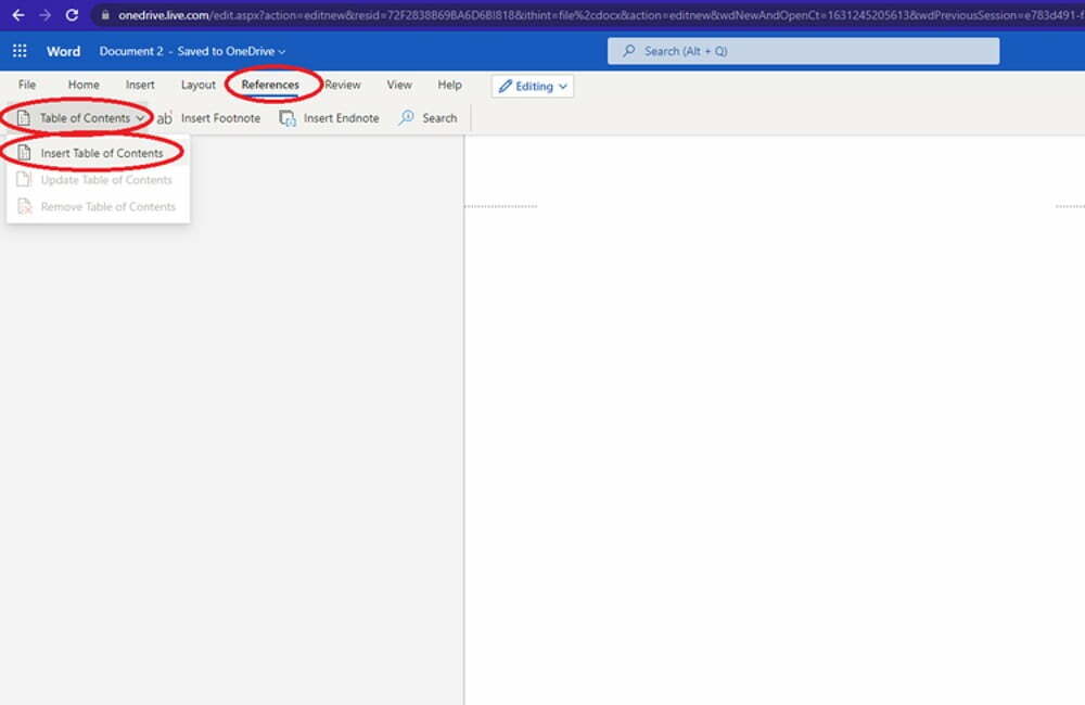 Cara membuat daftar isi otomatis di Word