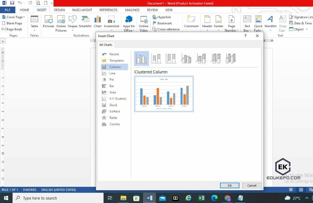 Pilih jenis grafik 2