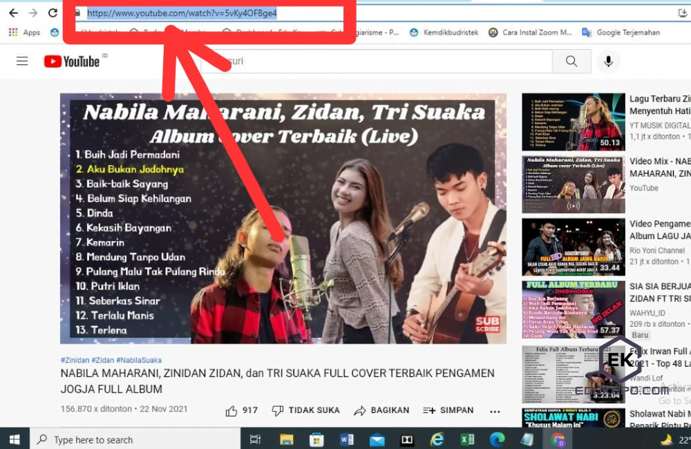 Download dengan layanan dari GO-MP3