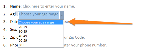 Cara Membuat Formulir yang dapat diisi dengan Microsoft word