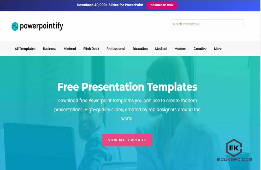 Situs untuk mengunduh background Powerpoint