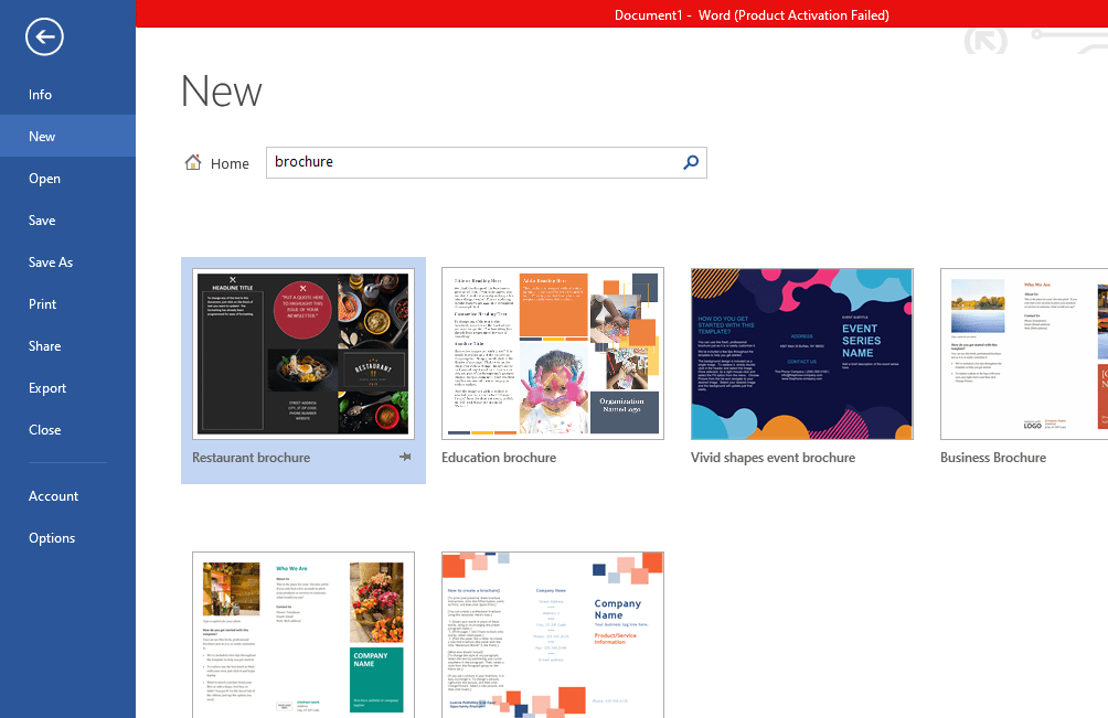 Cara Membuat Brosur di Word