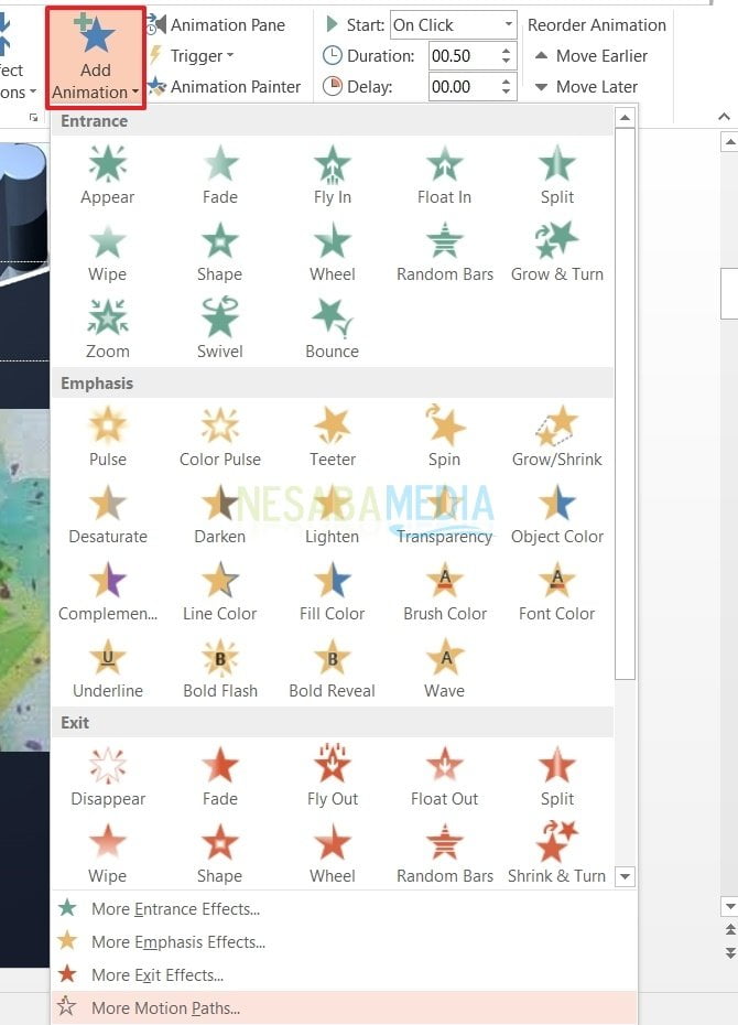 Cara Membuat Animasi di PowerPoint