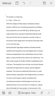 Cara mengubah teks dari buku ke Microsoft Word di smartphone