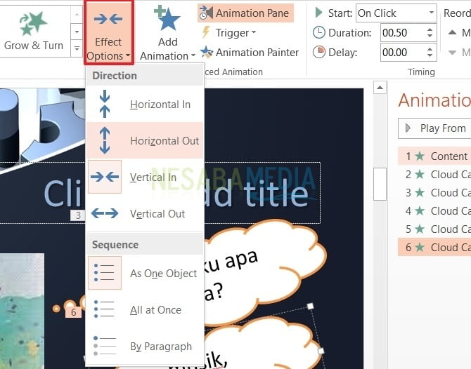 Cara Membuat Animasi di PowerPoint
