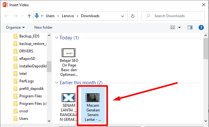 Cara Memasukan Video ke PowerPoint