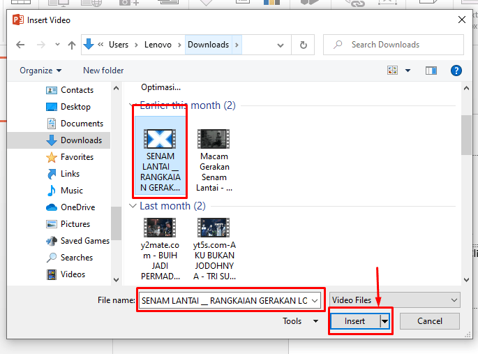 Cara Menambahkan Video dari Perangkat