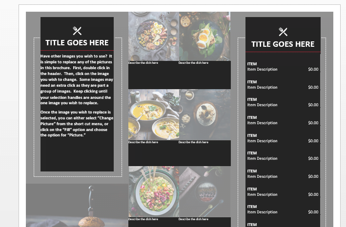 Cara Membuat Brosur di Word