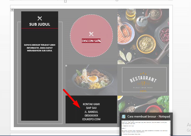 Pastikan Mencantumkan Kotak Anda