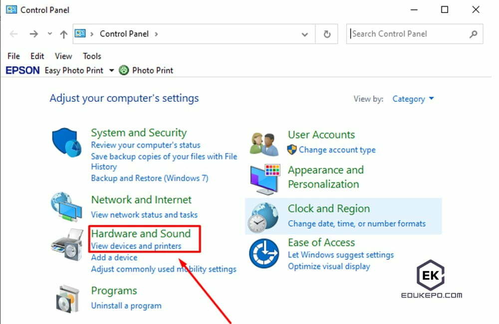 Menambah ukuran kertas F4