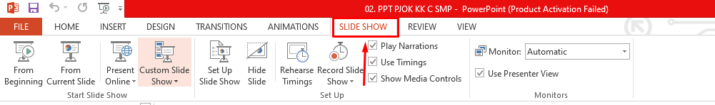 Cara Membuat Slide Berjalan Sendiri di Powerpoint