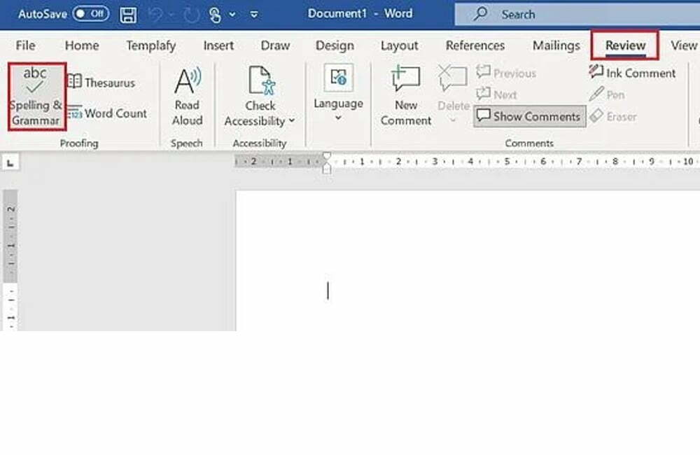 5. Periksa ejaan dan tata bahasa