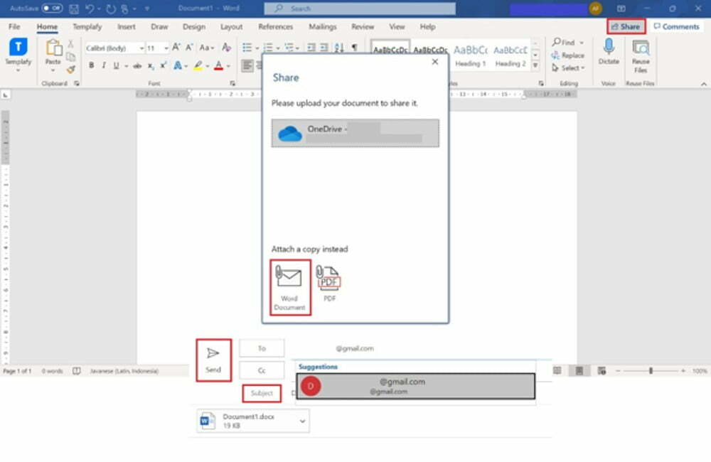 7. Rekan penulis file kantor