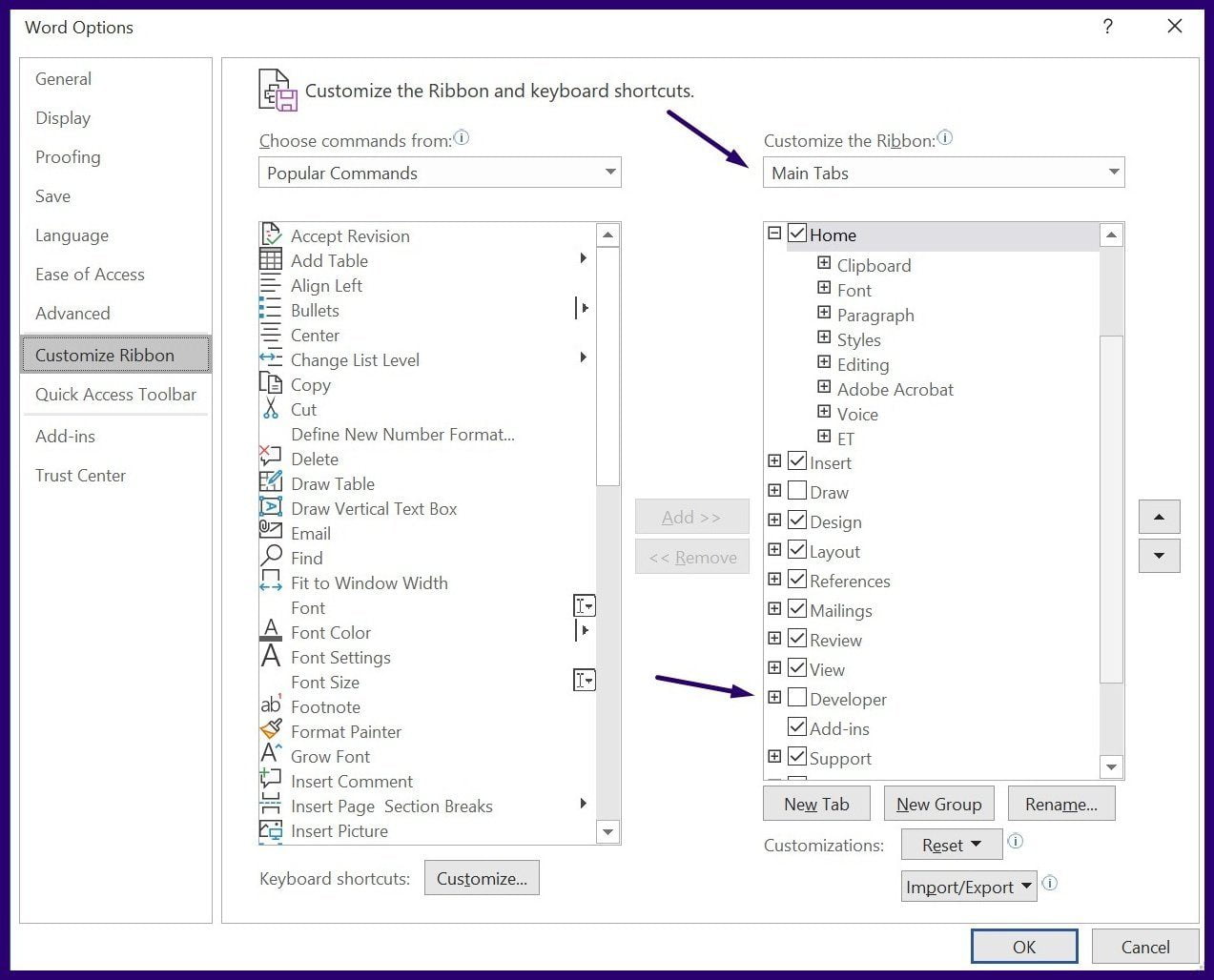 Mengamankan gambar menggunakan fungsi Kontrol Konten Gambar dari tab Pengembang di Microsoft Word