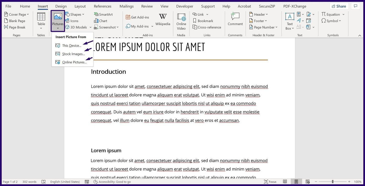 Cara Mengunci Gambar di Microsoft Word